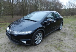 Honda Civic VIII CZARNE Śliczne UFO 1,8 * 1właściciel