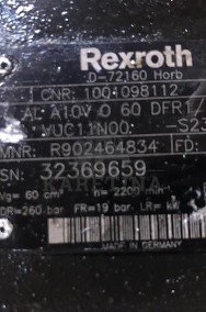 Rexroth AL A10V O 60 DFR1/52L , CAT TH pompa hydrauliki-2