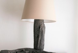 Lampy z drewna z morza