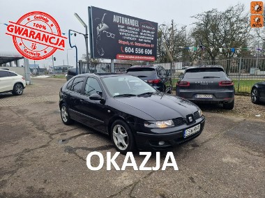 SEAT Leon I 1.9 TDI 105 KM, Alufelgi, Klima Automatyczna, Kubełkowe Fotele,Mp3 U-1