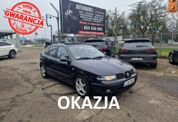 SEAT Leon I 1.9 TDI 105 KM, Alufelgi, Klima Automatyczna, Kubełkowe Fotele,Mp3 U