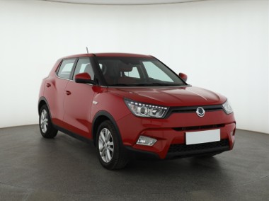 Ssangyong Tivoli I , Salon Polska, Serwis ASO, Automat, Skóra, Navi, Klima,-1