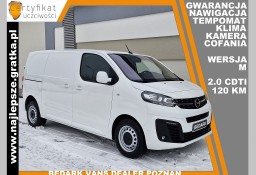 Opel Vivaro Gwarancja, Wersja M, klima, nawigacja, tempomat, kamera cofania