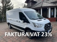 Ford Transit 130KM 2022Rok F VAT 23% Klima Tempomat Bogata Opcja Pełen Serwis LE