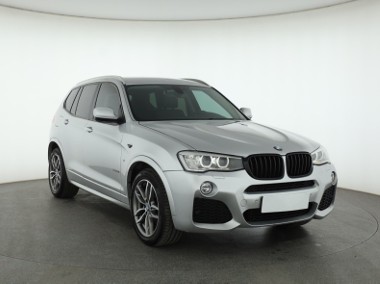 BMW X3 II (F25) , Automat, Skóra, Xenon, Klimatronic, Tempomat, Parktronic,-1