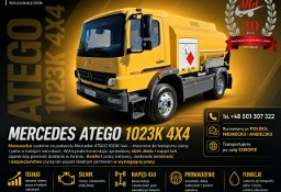 Mercedes-Benz Atego 1023 4X4 Mercedes-Benz 1023 AK 4X4 / NAPĘD 4 KOŁA / CYSTERNA / 6200L / ADR