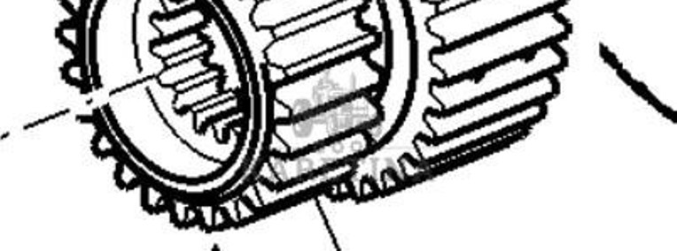 John Deere POWERQUAD 6820 6920 6920S Piasta CZĘŚCI R171013-1