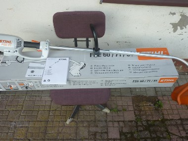 Kosa elektryczna Stihl FSE 81 moc 1000 W.Kompletna, nieużywana,dokumenty zakupu.-1