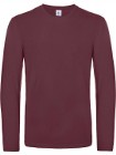 T shirt longsleeve (z długimi rękawami) kolor burgund B&C (CH Land Warszawa)