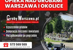 Sprzątanie grobów Cmentarz Południowy Warszawa Antoninów, opieka nad grobami