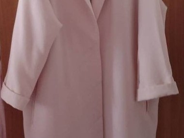 (40/L) Ekskluzywny, różowy płaszcz z Londynu/ jak NOWY-1