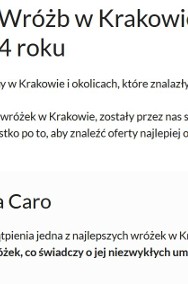 Wróżka Elżbieta Caro - I miejsce w rankingu wróżek w Krakowie-2