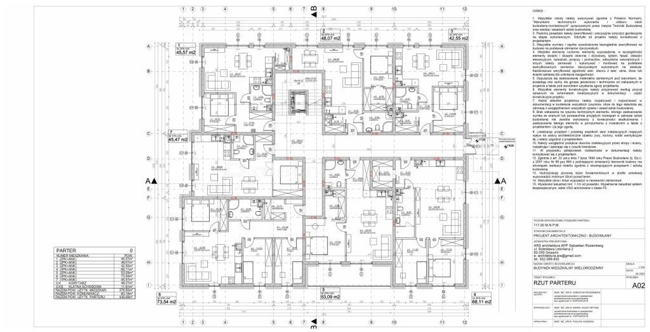 25apartamentów,PUM1336,75 m²,działka +pozwoleniem - Widok 6