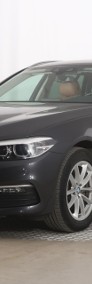 BMW SERIA 5 , 190 KM, Automat, VAT 23%, Skóra, Navi, Klimatronic,-3