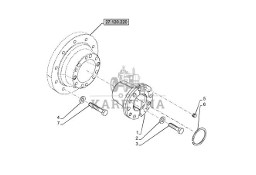 New Holland T6070 Piasta 47731150