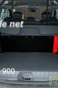 Audi Q7 wąska - do wersji z szynami w bagażniku od 03.2006 do 2015 r. najwyższej jakości bagażnikowa mata samochodowa z grubego weluru z gumą od spodu, dedykowana Audi Q7-2
