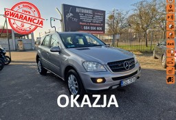 Mercedes-Benz Klasa ML W164 3.0 CDI 224 KM, 4-Matic, Automat, Klimatyzacja, Pneumatyka, Skóra