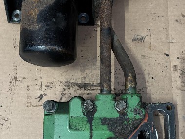 John Deere 6010 6110 6210 Głowica Chłodnica Obudowa Filtra Oleju R521037 RE59298 RE503727-1