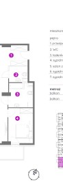 Wyjątkowe mieszkanie dla rodziny blisko Manufaktury - 4 pokoje -2 balkony - 81m2-4