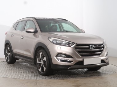 Hyundai Tucson , 185 KM, Automat, Skóra, Navi, Klimatronic, Tempomat,-1