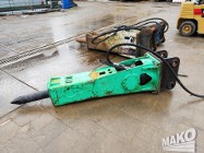 Młot hydrauliczny Montabert 1200kg do koparki / Nowy grot! 125mm