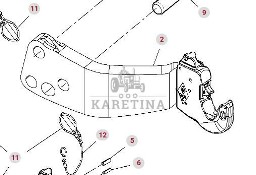 Fendt Vario 1038 1042 1046 1050 GEN 3 Ramię Sterujące Przedniego TUZ PRAWE LEWE
