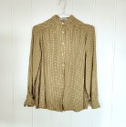 Koszula vintage brązowa krata M retro cottage cottagecore bluzka