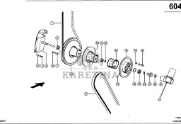 Claas Lexion 580 TARCZA REGULACYJNA STAŁA 0007449090 (Dmuchawa-napęd pośredni)