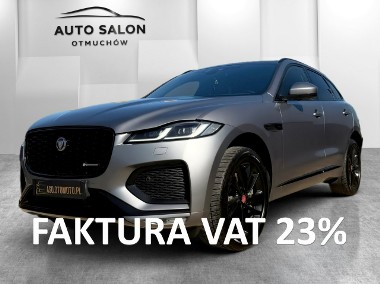 Jaguar F-Pace 4x4 skóra el.fotele WEBASTO acc FUL LED kamery 360 MAX OP-1