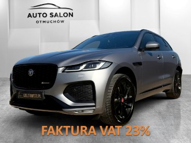 Jaguar F-Pace 4x4 skóra el.fotele WEBASTO acc FUL LED kamery 360 wentylacja MAX O-1