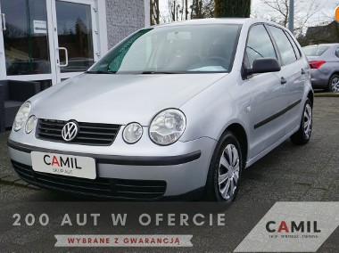 Volkswagen Polo IV 1.2 Benzyna z klimatyzacją, ważną rejestracją i ubezpieczeniem,-1