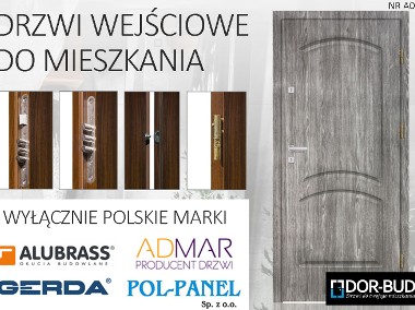 Drzwi ZEWNĘTRZNE -wewnętrzne WEJŚCIOWE drewniane i metalowe z MONTAŻEM-1