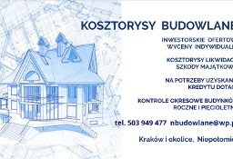 Kosztorysy kontrole okresowe budynków konsultacje przed zakupem Kraków okolice