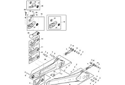 John Deere 960 - Ramię DC216831 (Rama, pokrywy, róźne)