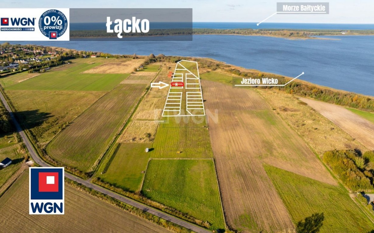 Działka na sprzedaż, 663 m², Postomino Łącko, Postomino