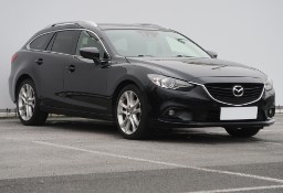 Mazda 6 III , Salon Polska, Serwis ASO, Skóra, Navi, Xenon, Bi-Xenon,