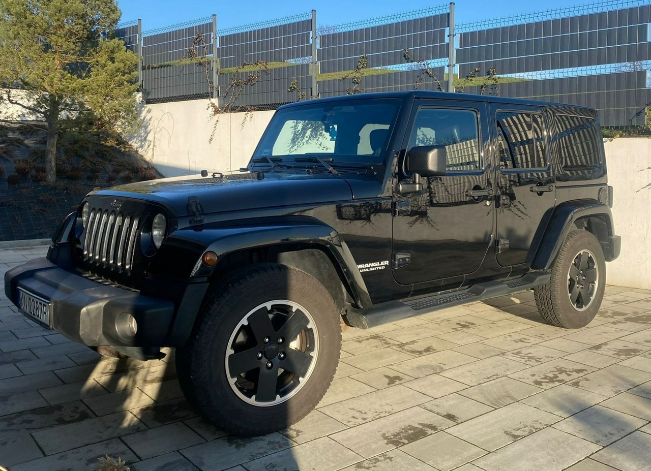 Jeep Wrangler III [JK] Unlimited Sahara 2.8 200KM, 4x4, Salon PL, Serwis,