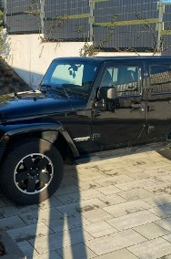 Jeep Wrangler III [JK] Unlimited Sahara 2.8 200KM, 4x4, Salon PL, Serwis,-2