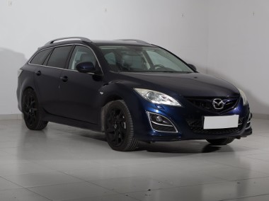 Mazda 6 II , Skóra, Xenon, Bi-Xenon, Klimatronic, Tempomat, Parktronic,-1