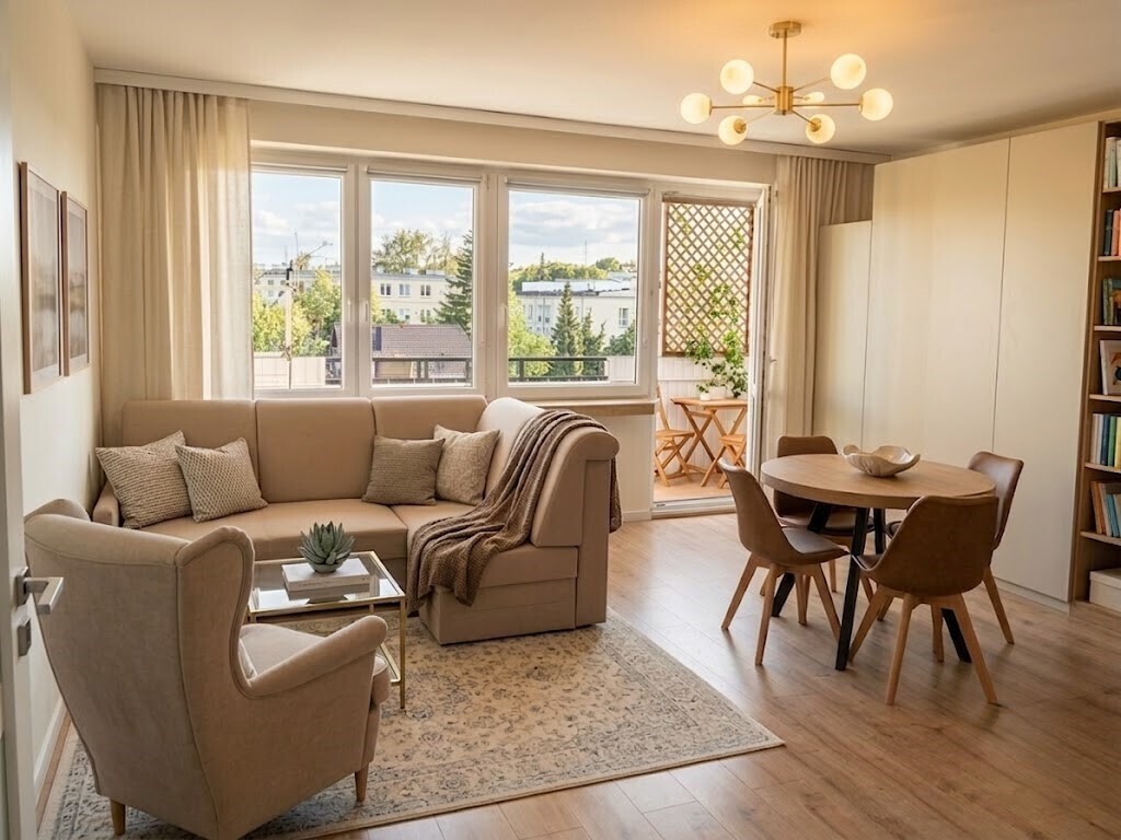 Wyjątkowe 60 m², 3 pokoje z loggią – Os. Kopernika, Grodzisk Mazowiecki