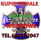 KUPIĘ WOJSKOWE MEDALE,ORDERY,ODZNAKI,ODZNACZENIA,SZABLE,BAGNETY,NOŻE,MILITARIA 