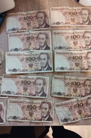 Banknoty PRL 100zł 17 Sztuk Ludwik Waryński-2