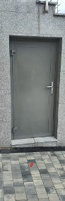 Drzwi garażowe aluminiowe pod wymiar np. 900x2100 antracyt-4