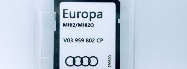 Karta SD AUDI MHI2/MHI2Q z mapą Europy 2023-1
