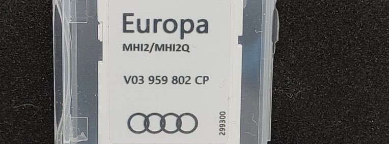 Karta SD AUDI MHI2/MHI2Q z mapą Europy 2024/2025-1