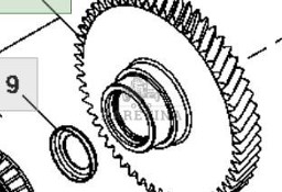 John Deere 8130 8230 8330 8430 8530 Bieg Przekładnia Wejściowa 57 zębów RE247675 RE328445