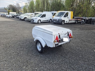 Przyczepa lekka * Niewiadów N250 * Fiat 126p Maluch *Retro * 1981r *-1