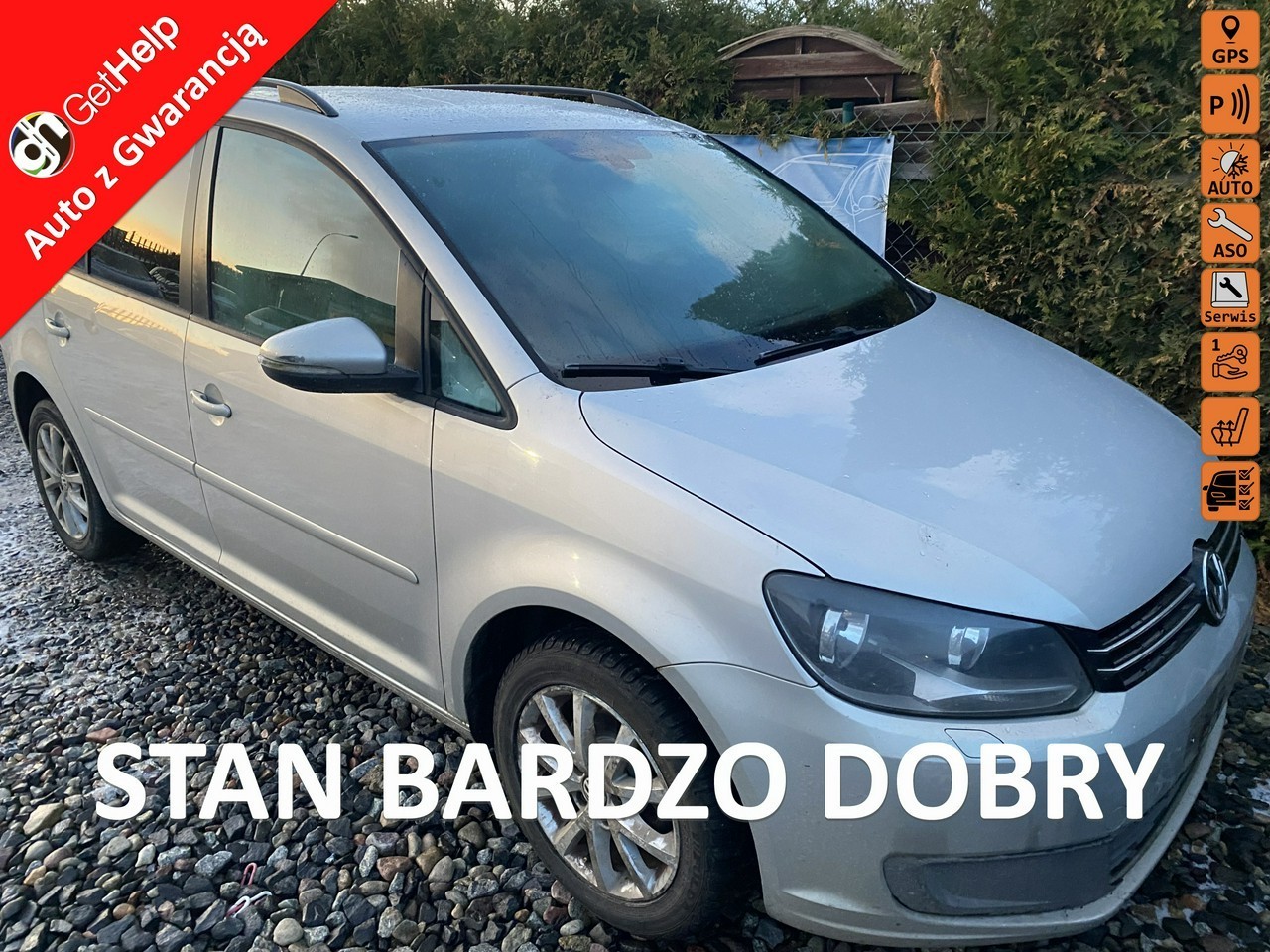 Volkswagen Touran II 5 miejsc, podg. fotele, klimatronik, światła dzienne, z Niemiec