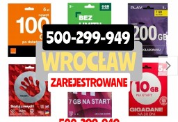 Wrocław KARTY SIM ZAREJESTROWANE , CZESKIE KARTY , REJESTRACJA KART SIM 