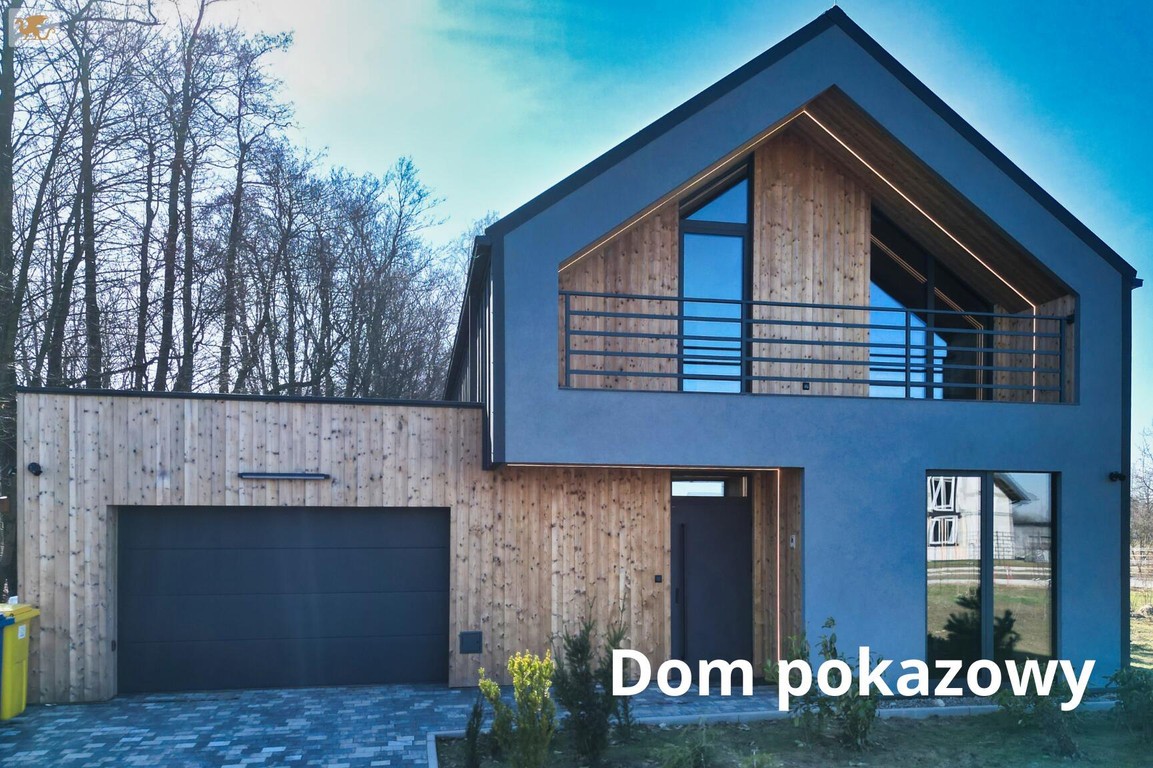 Dom szkieletowy PREMIUM – Dobczyce, działka 750 m², deweloperski + – pohled 6